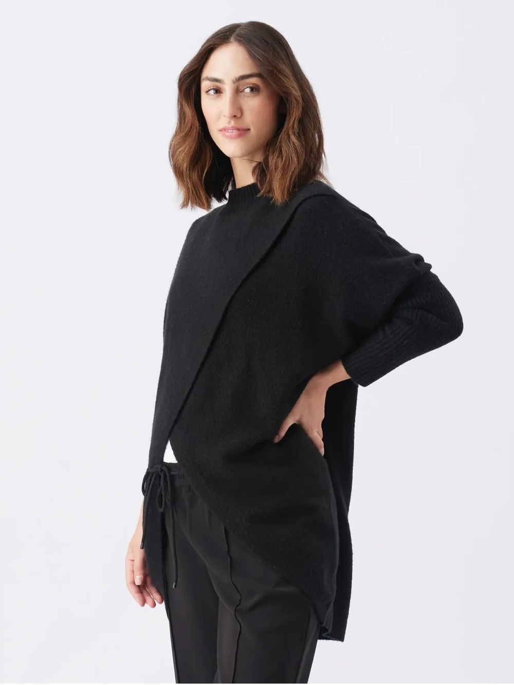 Ripe Black Maternity and Nursing Sweater